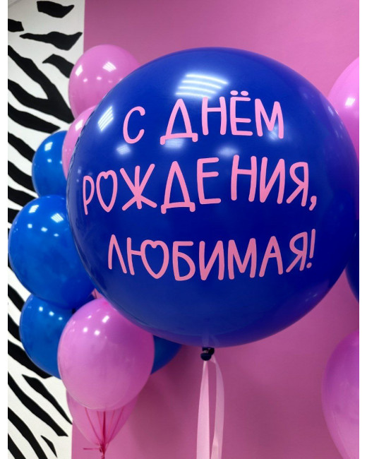 Набор шаров С Днем Рождения