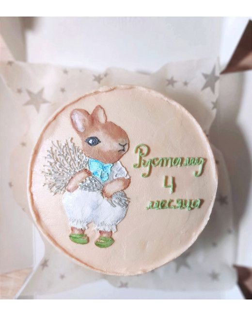Бенто торт "Зайчик"