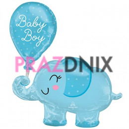 Слоник голубой BABY BOY