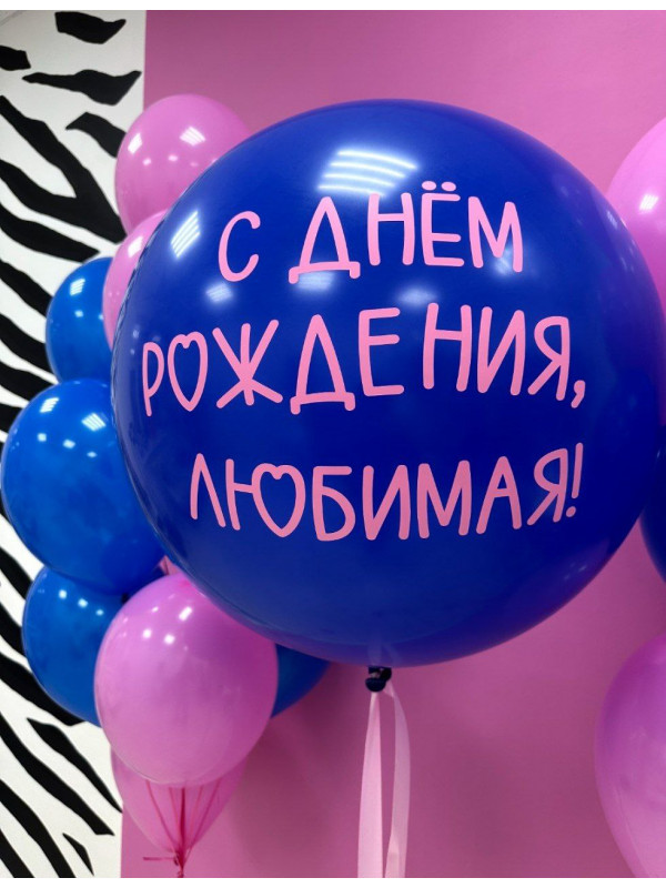 Набор шаров С Днем Рождения