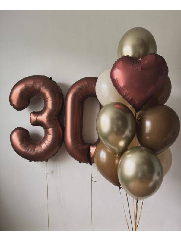 Набор шаров на 30 лет