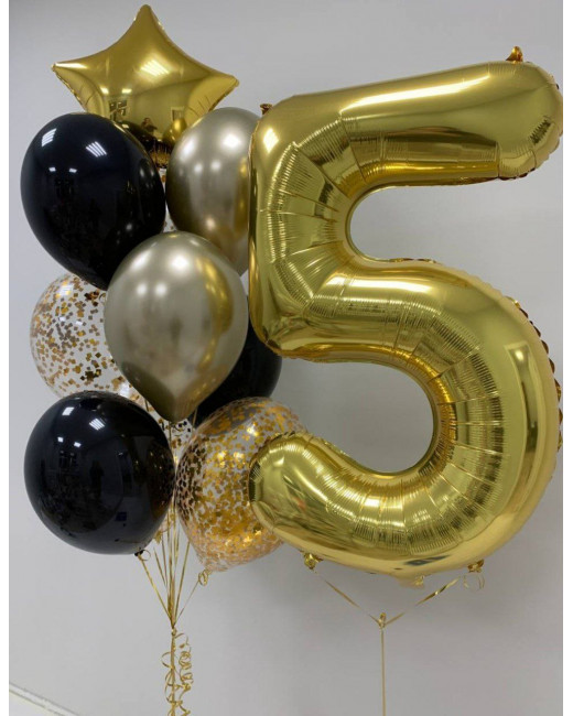 Черно-золотой набор на 5 лет