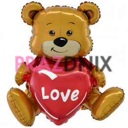 К ФИГУРА AIR LOVE Мишка с сердцем